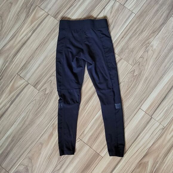 Adidas WND Wind Sporty Tech Mid Rise Tights in Black - Picture 11 of 16